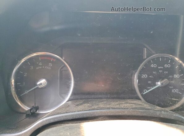 1FT7W2BT2LEC22904 2020 FORD F250 White Instrument cluster view