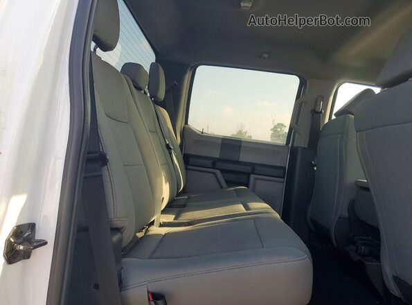 1FT7W2BT2NEG30967 2022 FORD F250 White უკანა სავარძლების ხედი
