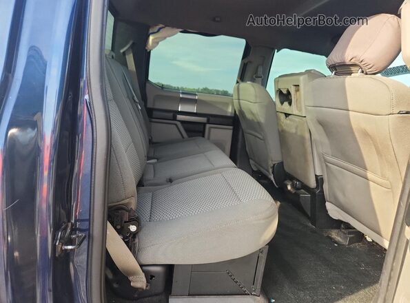 1FT7W2BT3HEC28797 2017 FORD F250 Blue Հետևի նստատեղերի տեսք