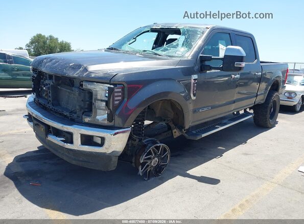 1FT7W2BT3HEC43140 2017 FORD F-250 Gray Передня ліва чверть
