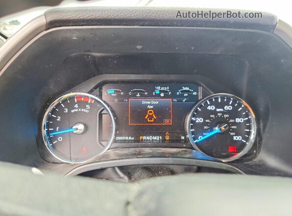 1FT7W2BT3HED29709 2017 FORD F250 Silver Սարքավորումների վահանակի տեսք