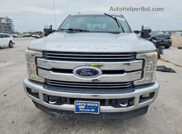 1FT7W2BT3HED29709 2017 FORD F250 Silver Դիմացի տեսք