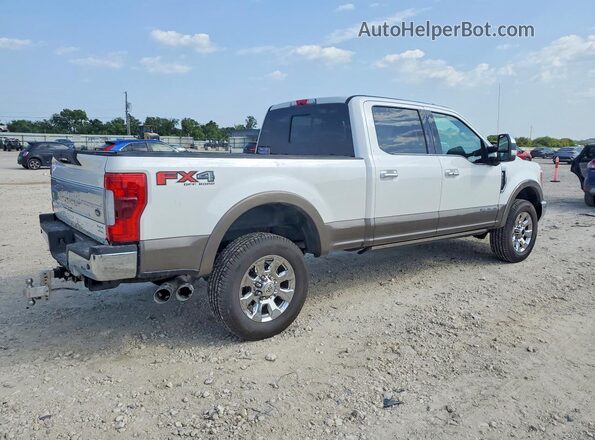 1FT7W2BT3KED27336 2019 FORD F250 White უკანა მარჯვენა