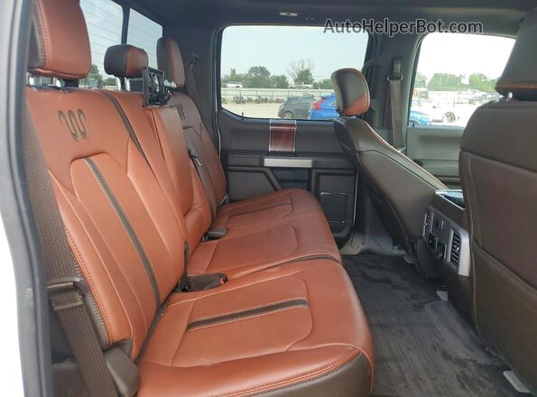 1FT7W2BT3KED27336 2019 FORD F250 White უკანა სავარძლების ხედი