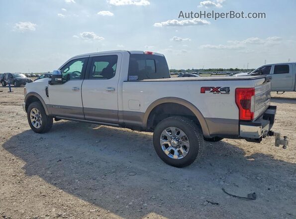 1FT7W2BT3KED27336 2019 FORD F250 White უკანა მარცხენა