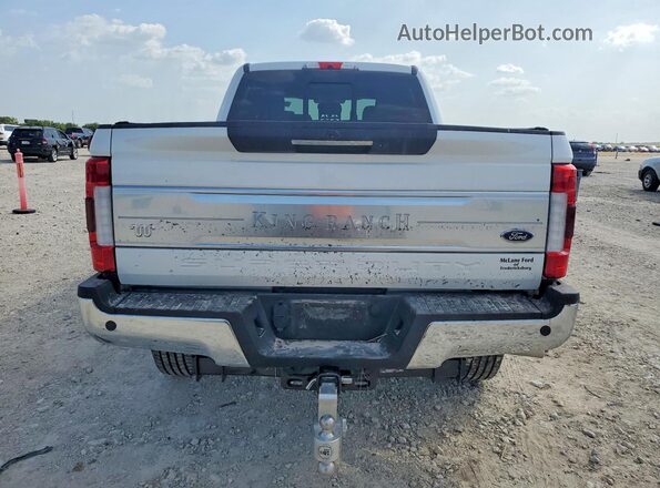 1FT7W2BT3KED27336 2019 FORD F250 White უკანა ხედი