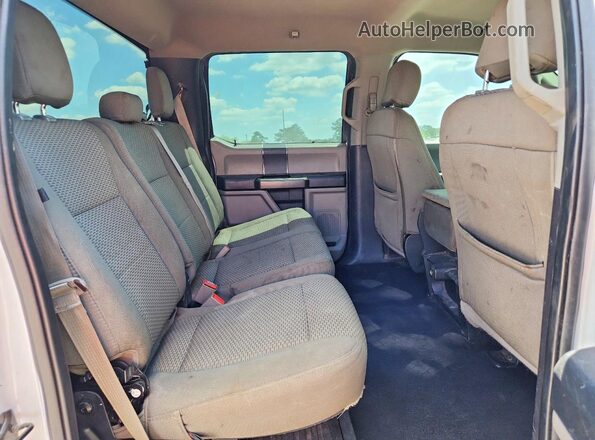 1FT7W2BT3KED75421 2019 FORD 250 White Вид задніх сидінь