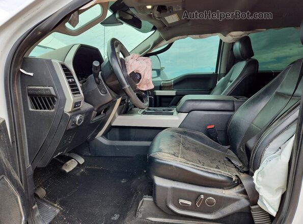 1FT7W2BT3KEE96451 2019 FORD F250 White Вид салону спереду