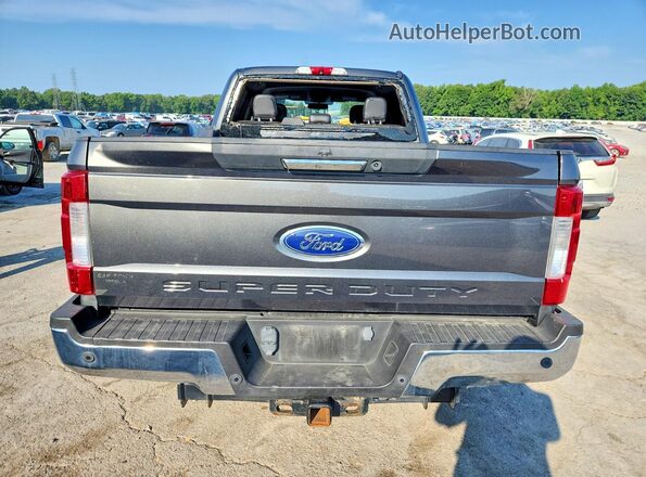 1FT7W2BT3KEG32254 2019 FORD F250 Gray Вид ззаду