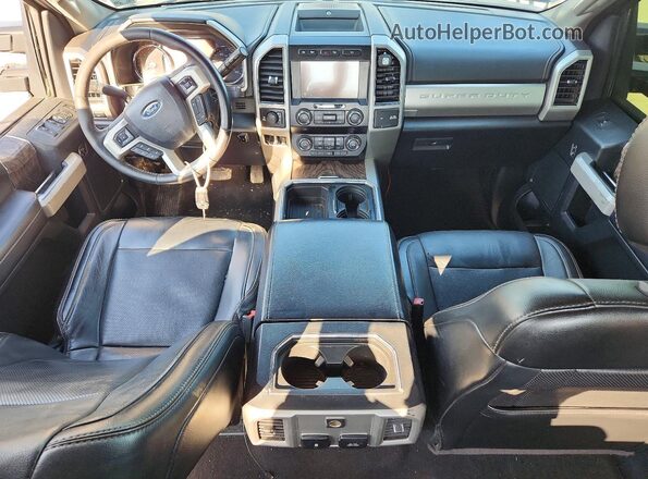 1FT7W2BT3KEG32254 2019 FORD F250 Gray Вид панелі приладів