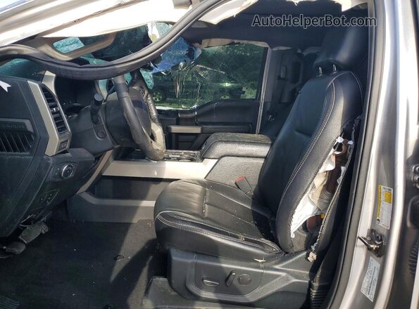 1FT7W2BT3LEE74984 2020 FORD F250 Silver Widok wnętrza z przodu
