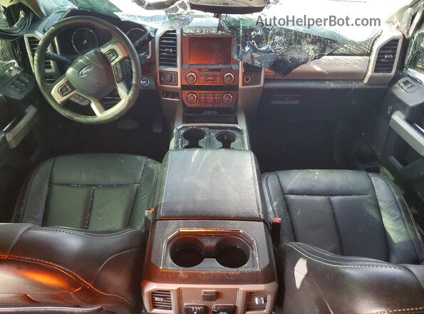 1FT7W2BT3LEE74984 2020 FORD F250 Silver Widok deski rozdzielczej