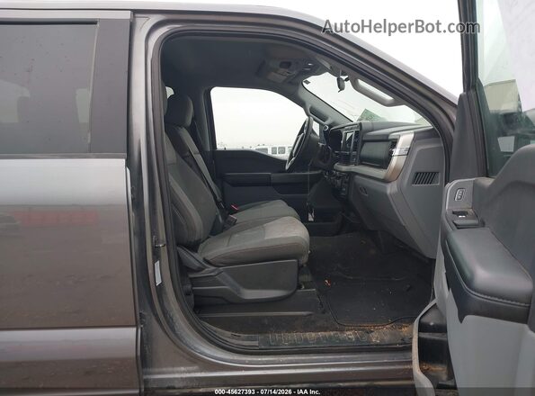 1FT7W2BT3SEC34008 2025 FORD F-250 Серый Вид салона спереди