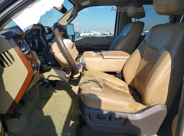 1FT7W2BT4GEC33392 2016 FORD F250 White Вид салону спереду