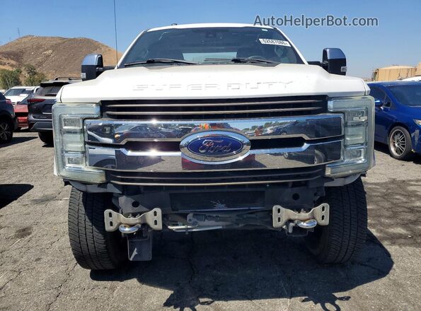 1FT7W2BT4HEB93543 2017 FORD F250 White წინა ხედი