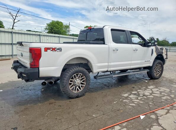 1FT7W2BT4HEE61684 2017 FORD F250 Белый Задняя правая четверть