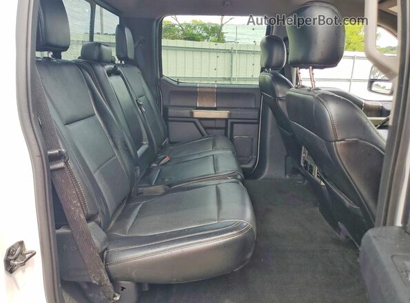 1FT7W2BT4HEE61684 2017 FORD F250 Белый Вид задних сидений