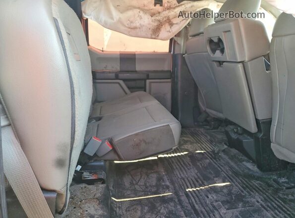 1FT7W2BT4HEE63516 2017 FORD F250 White Հետևի նստատեղերի տեսք