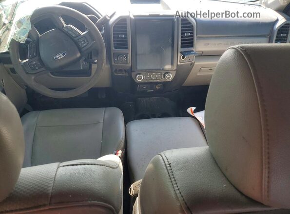 1FT7W2BT4HEE63516 2017 FORD F250 White Առջևի վահանակի տեսք