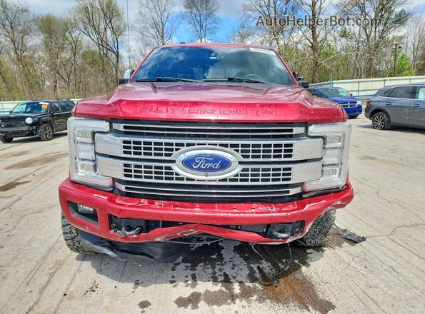 1FT7W2BT4HEE71048 2017 FORD F-250 Red Вид спереду