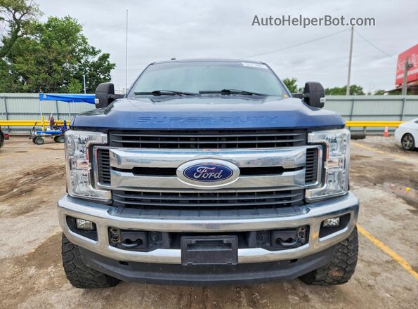 1FT7W2BT4JEB16810 2018 FORD F250 Blue Vista frontal