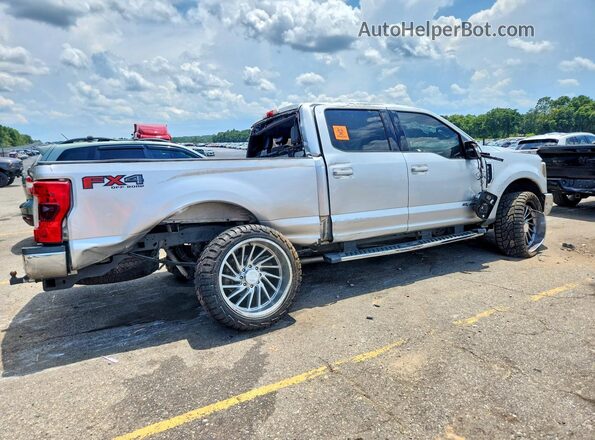 1FT7W2BT4JEB56854 2018 FORD F250 Silver Հետևի աջ