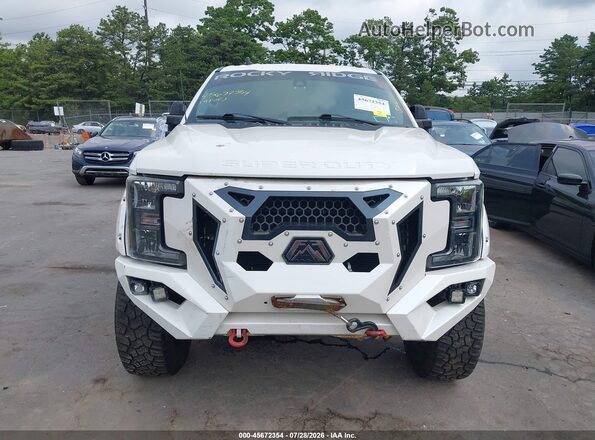 1FT7W2BT4KEC91611 2019 FORD F-250 Белый Вид щитка приборов