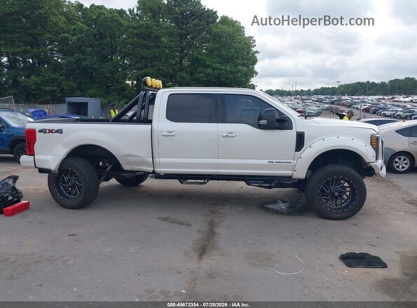 1FT7W2BT4KEC91611 2019 FORD F-250 Белый Вид задней части салона