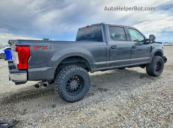 1FT7W2BT4KEF42126 2019 FORD F250 Серый Задняя правая четверть