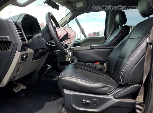 1FT7W2BT4KEF42126 2019 FORD F250 Серый Вид салона спереди