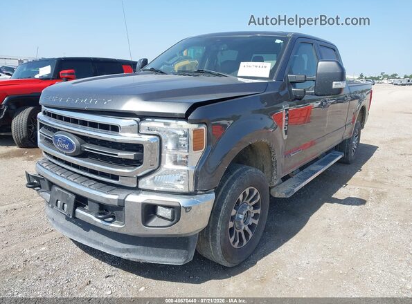 1FT7W2BT4LEC29885 2020 FORD F-250 Gray Передня ліва чверть