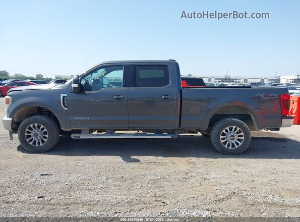 1FT7W2BT4LEC29885 2020 FORD F-250 Gray Панорамний вид салону 360°