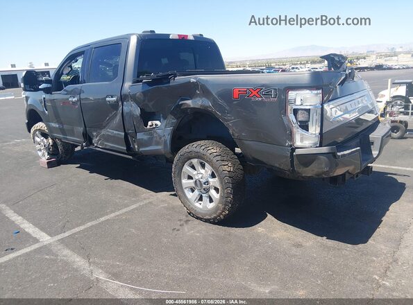 1FT7W2BT4LED49928 2020 FORD F-250 Серый Задняя левая четверть