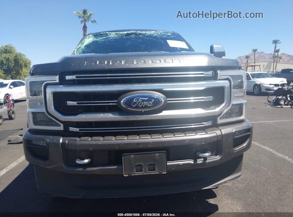 1FT7W2BT4LED49928 2020 FORD F-250 Серый Вид щитка приборов