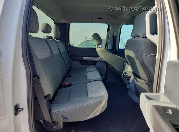 1FT7W2BT4SEC01437 2025 FORD F250 White Вид задніх сидінь