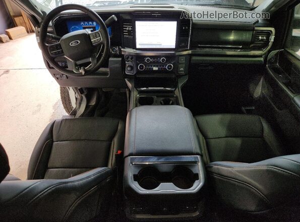 1FT7W2BT4TEC34603 2026 FORD F250 White Вид панелі приладів