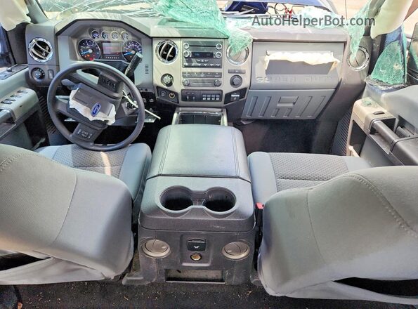 1FT7W2BT5GEA65150 2016 FORD F250 Black Vista del salpicadero