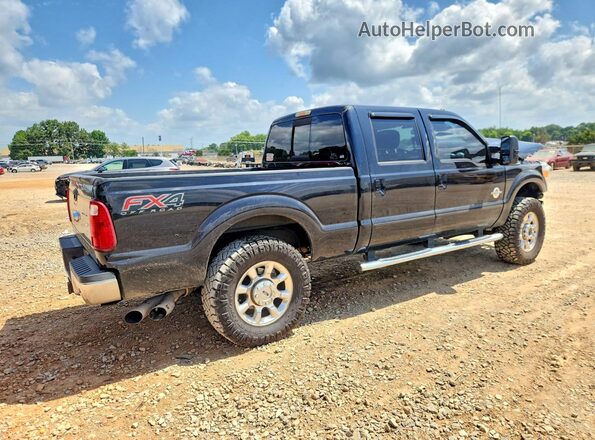 1FT7W2BT5GEA78352 2016 FORD F250 Black Trasero derecho