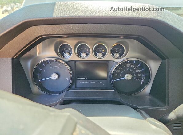 1FT7W2BT5GEA78352 2016 FORD F250 Black Vista del cuadro de instrumentos