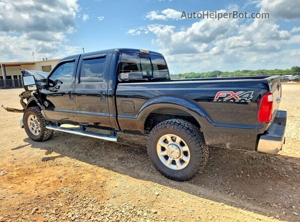 1FT7W2BT5GEA78352 2016 FORD F250 Black Trasero izquierdo