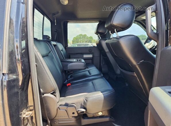 1FT7W2BT5GEA78352 2016 FORD F250 Black Vista de los asientos traseros