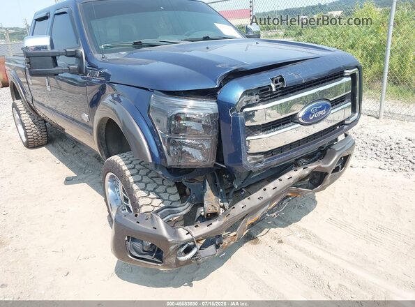 1FT7W2BT5GEC40254 2016 FORD F-250 Blue Vista frontal