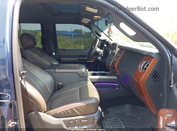 1FT7W2BT5GEC40254 2016 FORD F-250 Blue Vista interior delantera