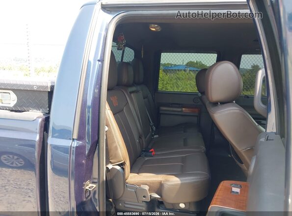 1FT7W2BT5GEC40254 2016 FORD F-250 Blue Vista de la etiqueta del VIN