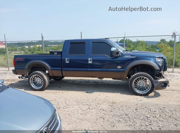 1FT7W2BT5GEC40254 2016 FORD F-250 Blue Vista interior trasera