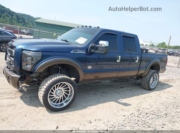 1FT7W2BT5GEC40254 2016 FORD F-250 Blue Vista interior de 360 grados