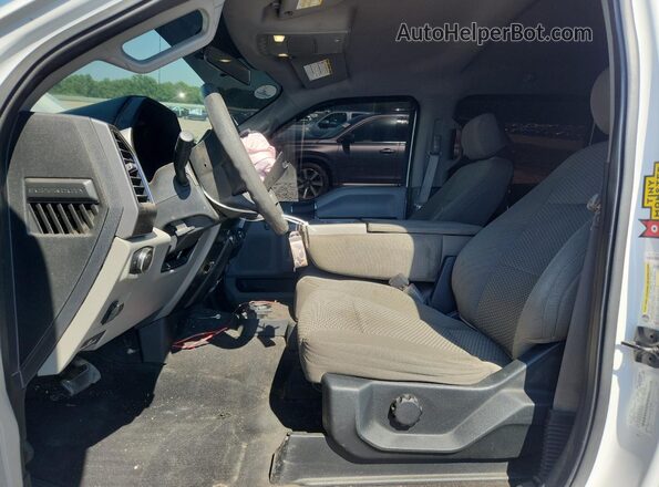 1FT7W2BT5KEF16442 2019 FORD F250 White Vista interior delantera