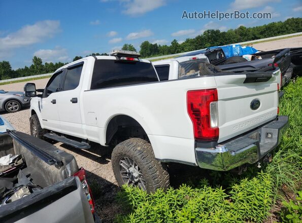 1FT7W2BT5KEF16442 2019 FORD F250 White Trasero izquierdo