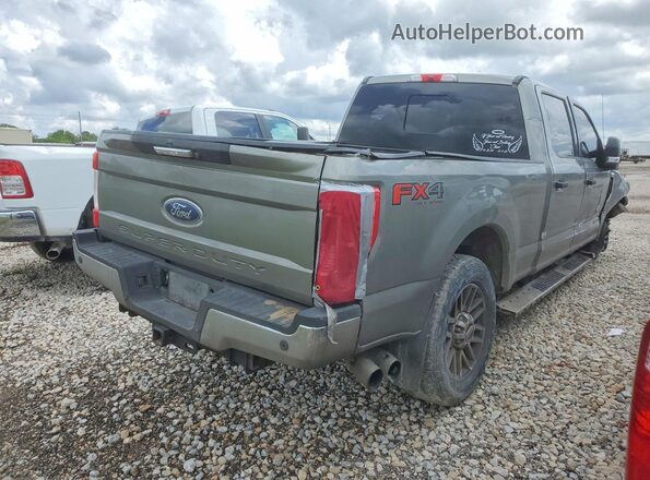 1FT7W2BT5KEF69173 2019 FORD F250 Gray Trasero derecho
