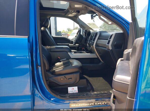 1FT7W2BT5MED88335 2021 FORD F-250 Синий Вид щитка приборов